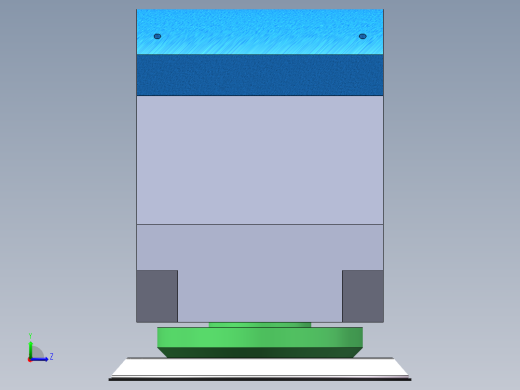 超高能静电吸盘设计（SW三维+CAD图纸+说明书）左视缩略图