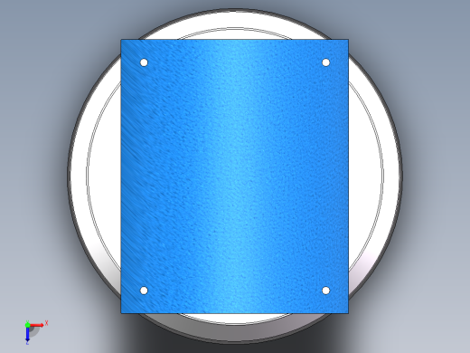 超高能静电吸盘设计（SW三维+CAD图纸+说明书）俯视缩略图