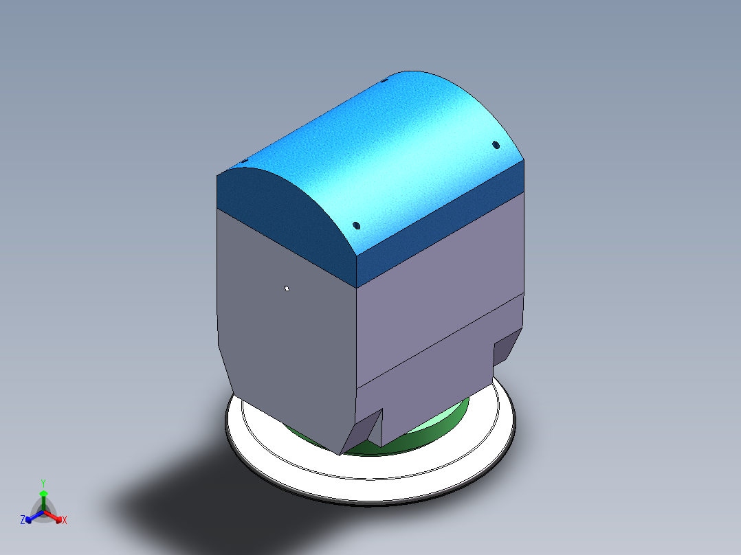 超高能静电吸盘设计（SW三维+CAD图纸+说明书）正等轴测图