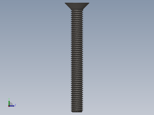 Screw_ISO_10642_M5x45_A2.SLDPRT左视缩略图