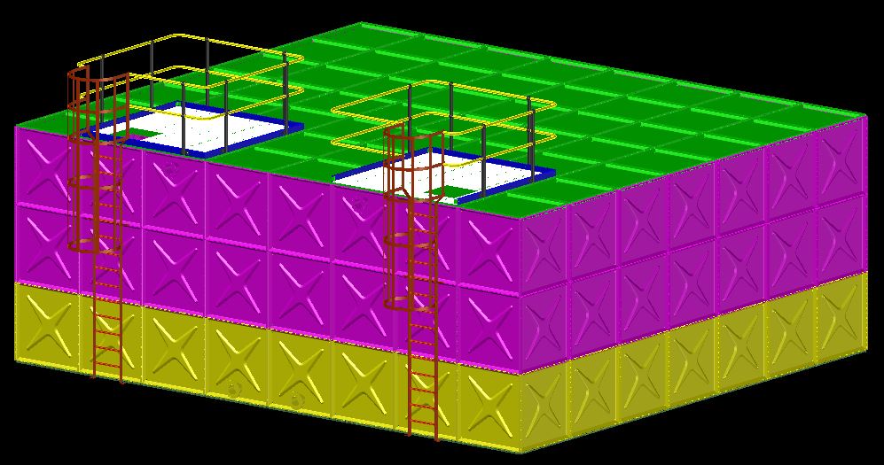 A2003943-模块化水箱 305 立方米