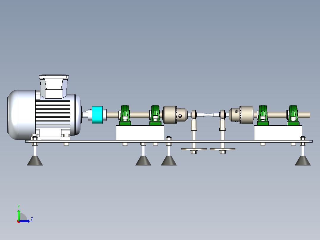 A2004695-径向疲劳机左视图