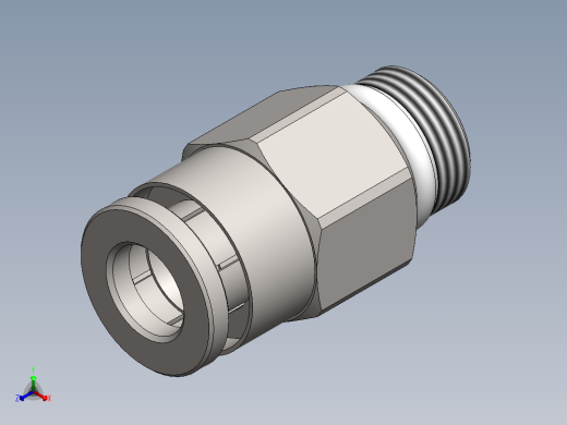 A0003669-快速接头 1_8_ 用于管径 Ø 6 mm. (ARR18RP6)