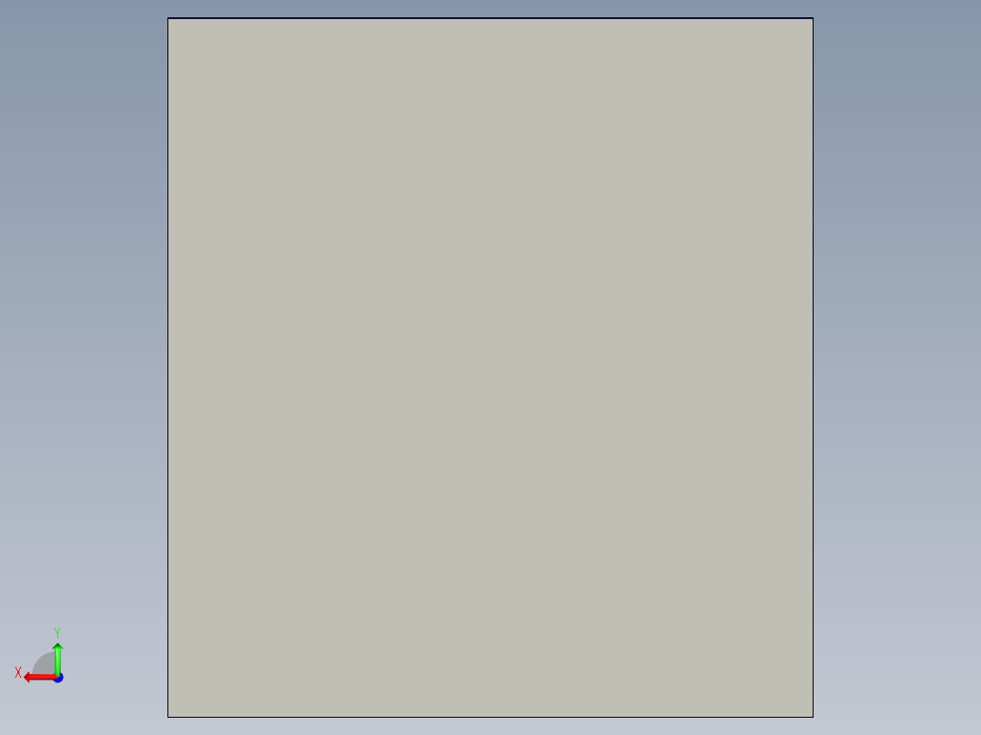 数控机床后视图