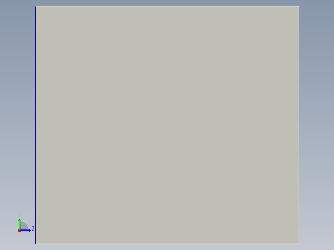 数控机床左视图