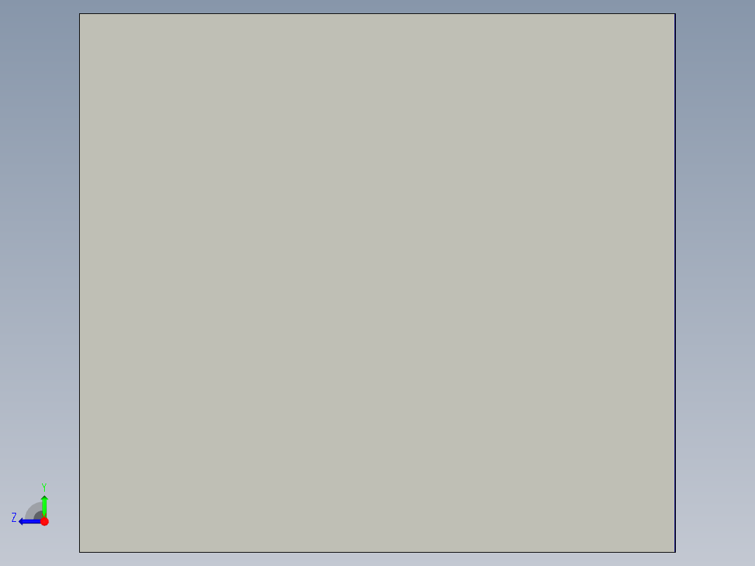 数控机床右视图