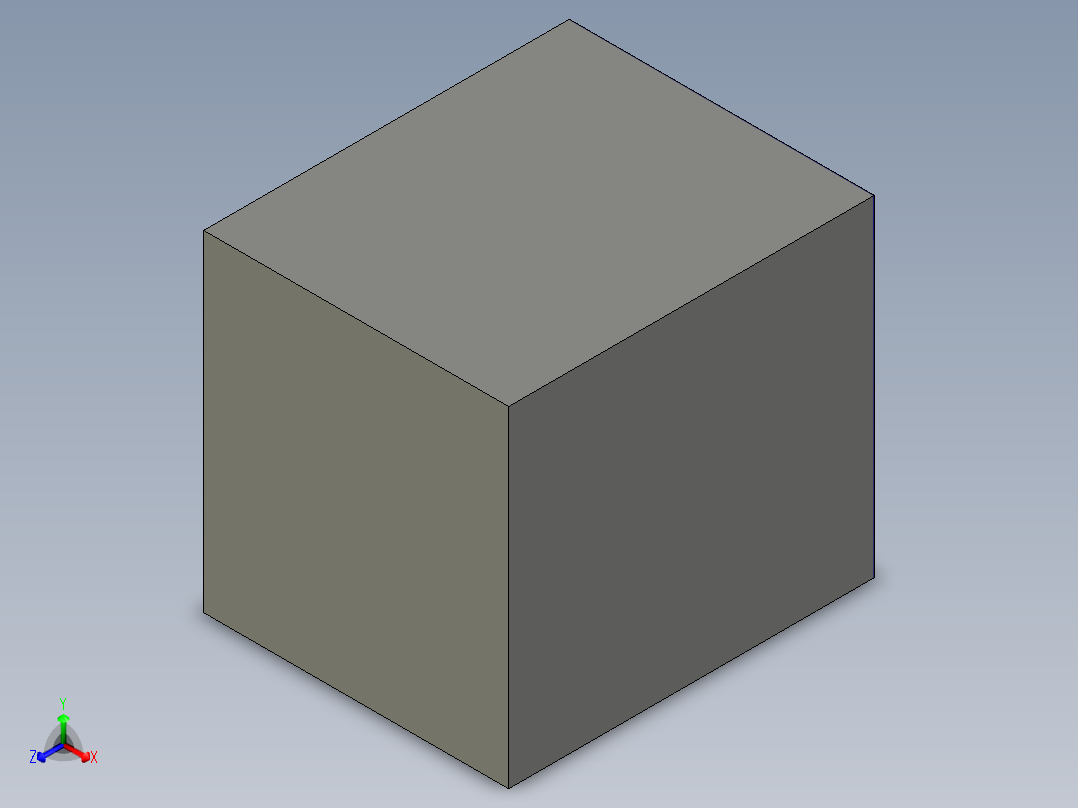 数控机床正等轴测图