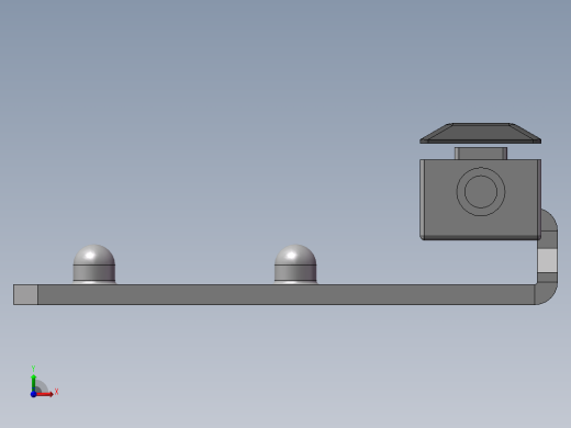 低压三代柜 大门侧装铰链-994932-10前视缩略图