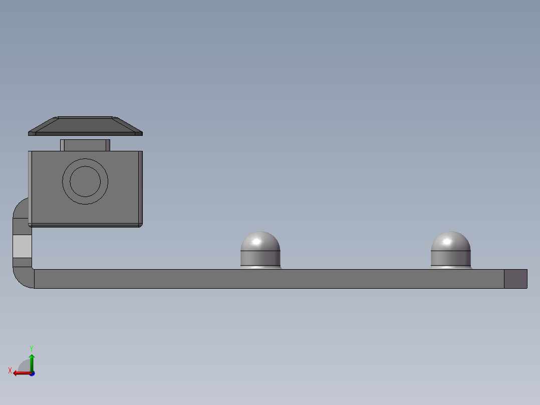 低压三代柜 大门侧装铰链-994932-10后视图