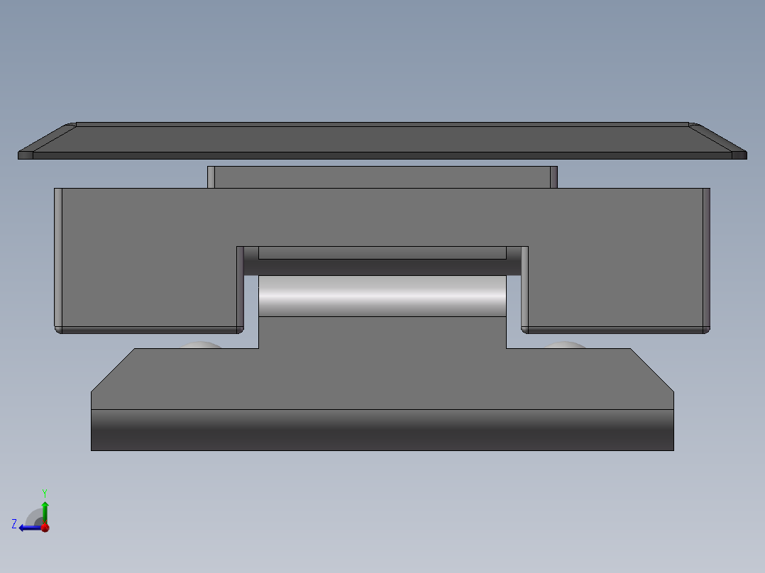低压三代柜 大门侧装铰链-994932-10右视图