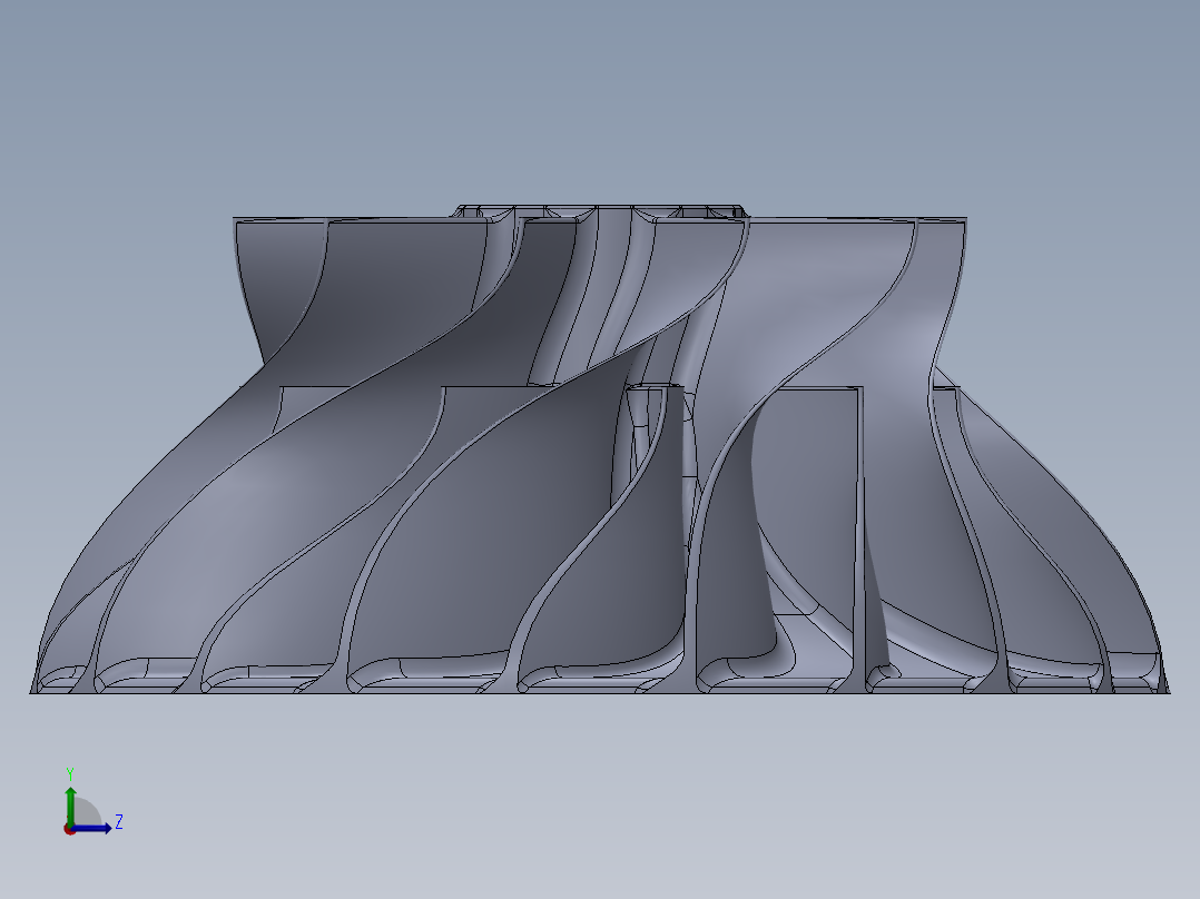 叶（涡）轮2016版左视图