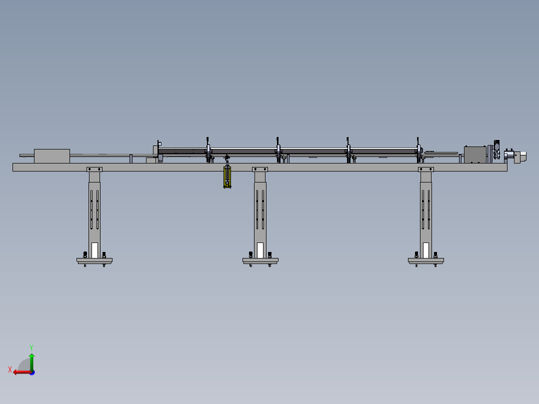 车床自动送料机构==1586335=100后视图