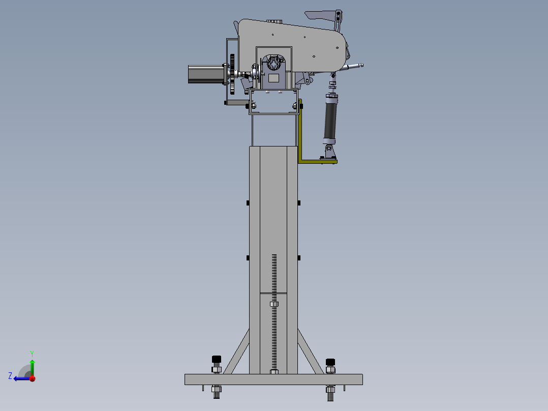 车床自动送料机构==1586335=100右视图