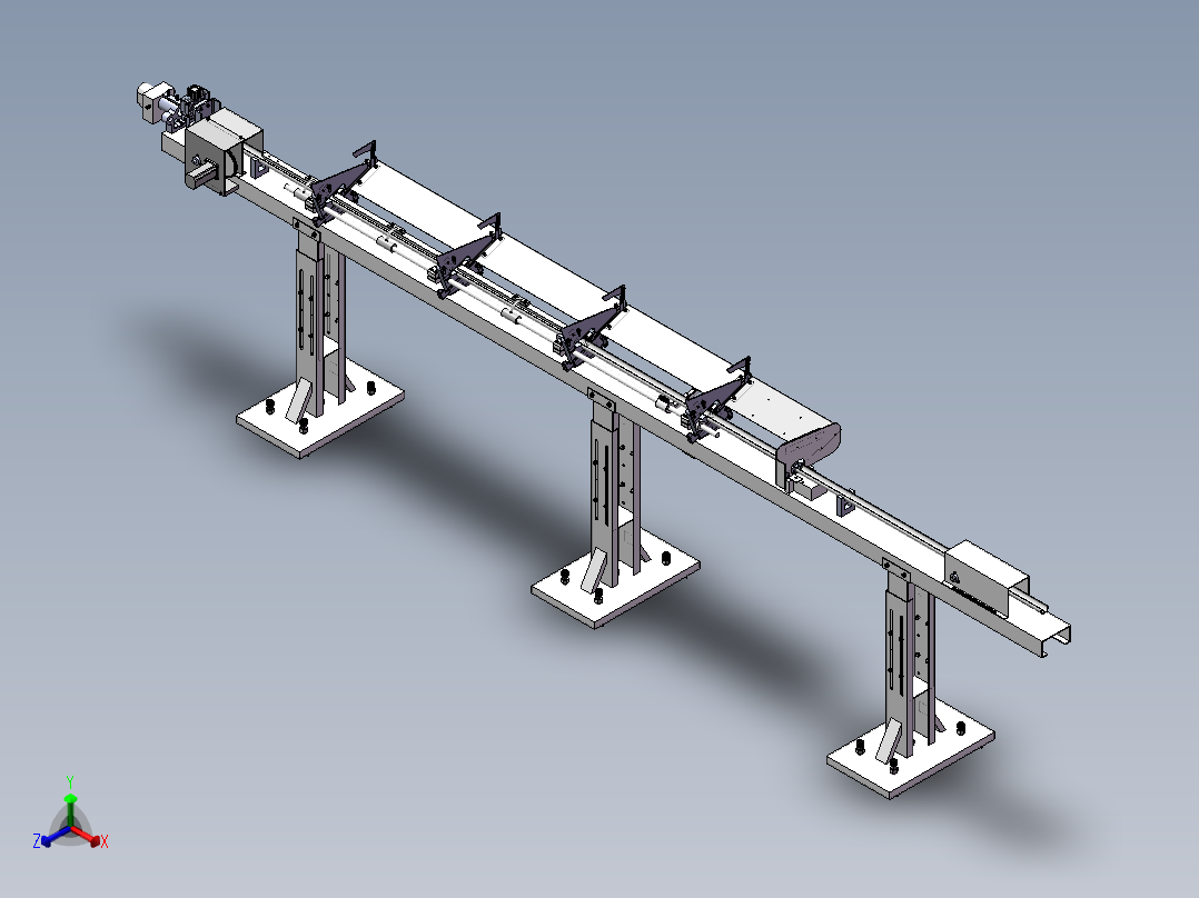 车床自动送料机构==1586335=100正等轴测图