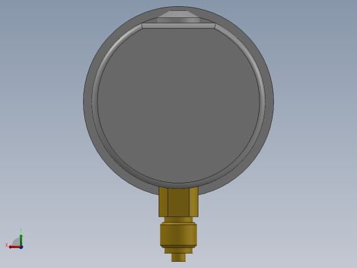 A0003919-压力表 ABZMM 63- 250BARPSI-UV-G范围压力 250 bar，端口连接 G14后视缩略图