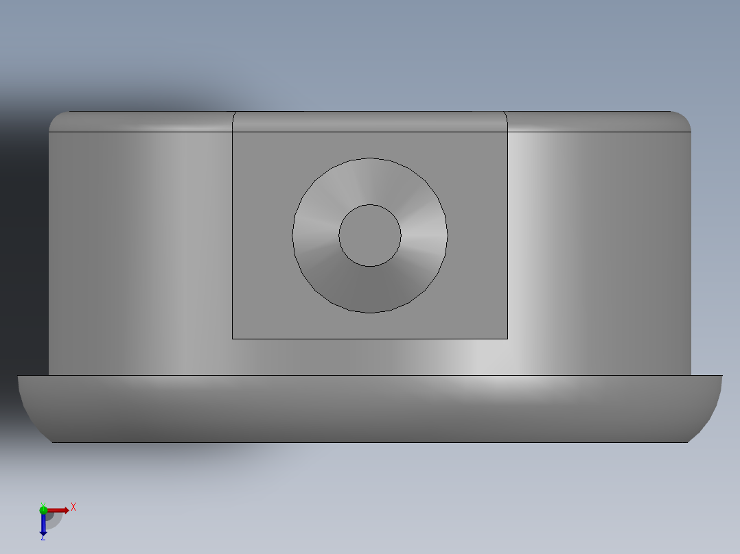 A0003919-压力表 ABZMM 63- 250BARPSI-UV-G范围压力 250 bar，端口连接 G14俯视图
