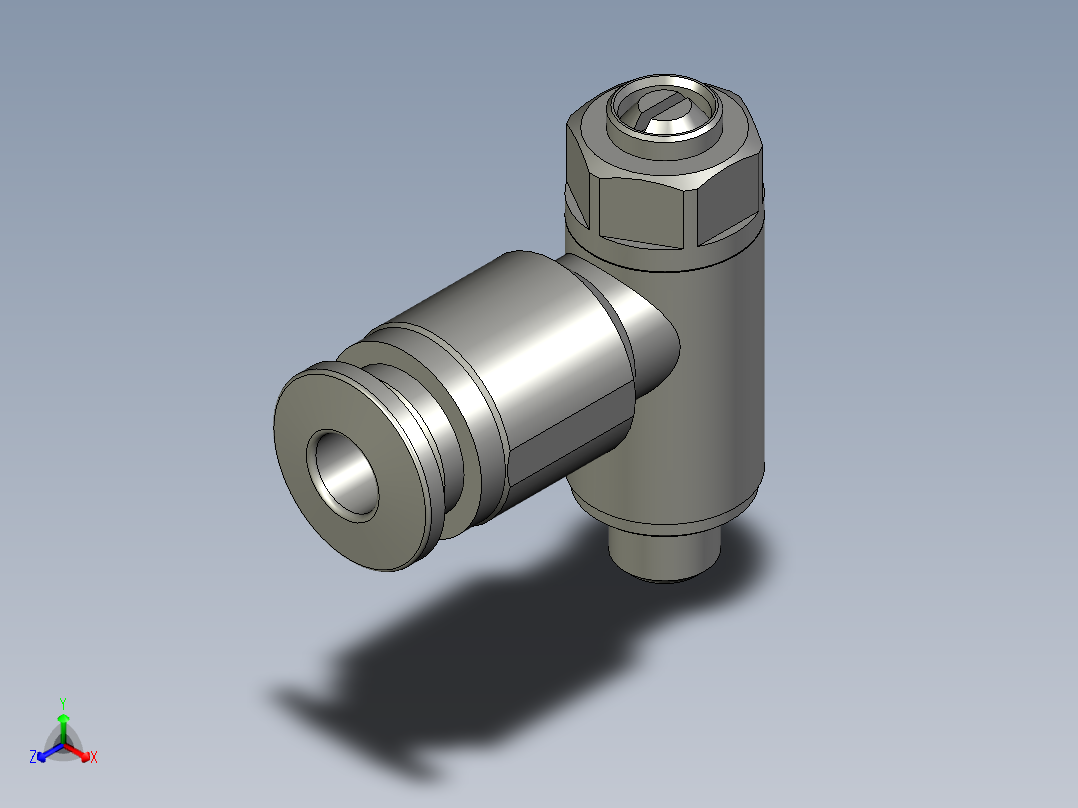 调速接头GRLA-M5-QS-4-DFESTO-55-2-2主视图