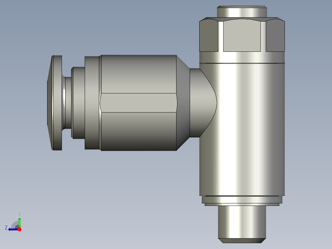 调速接头GRLA-M5-QS-4-DFESTO-55-2-2右视图