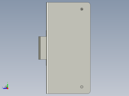 SAPMMZ01-09620小车限位装配右视缩略图