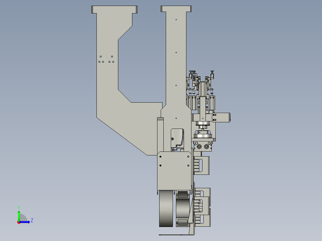 取放组件-LX181左视图