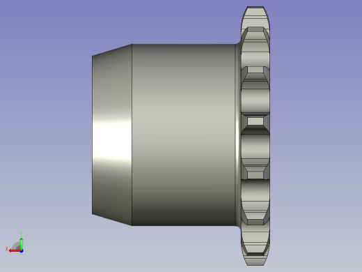 动力从动链轮-08A15Z后视缩略图