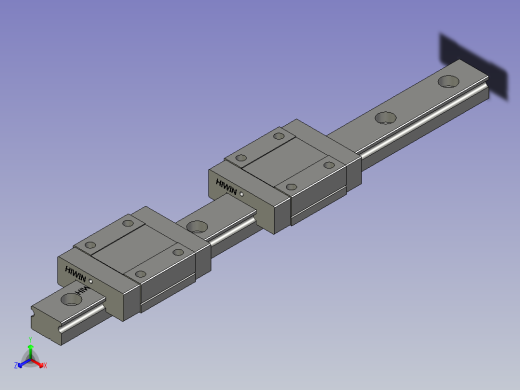 MGN12C2R170-1正等轴测缩略图