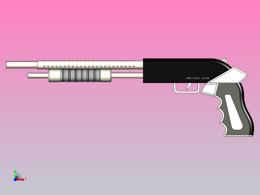 枪-莫斯伯格M500前视缩略图