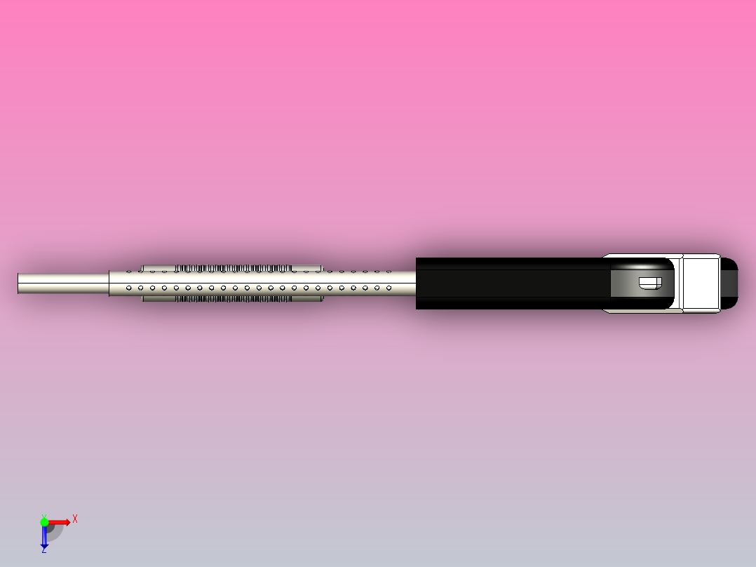 枪-莫斯伯格M500俯视图