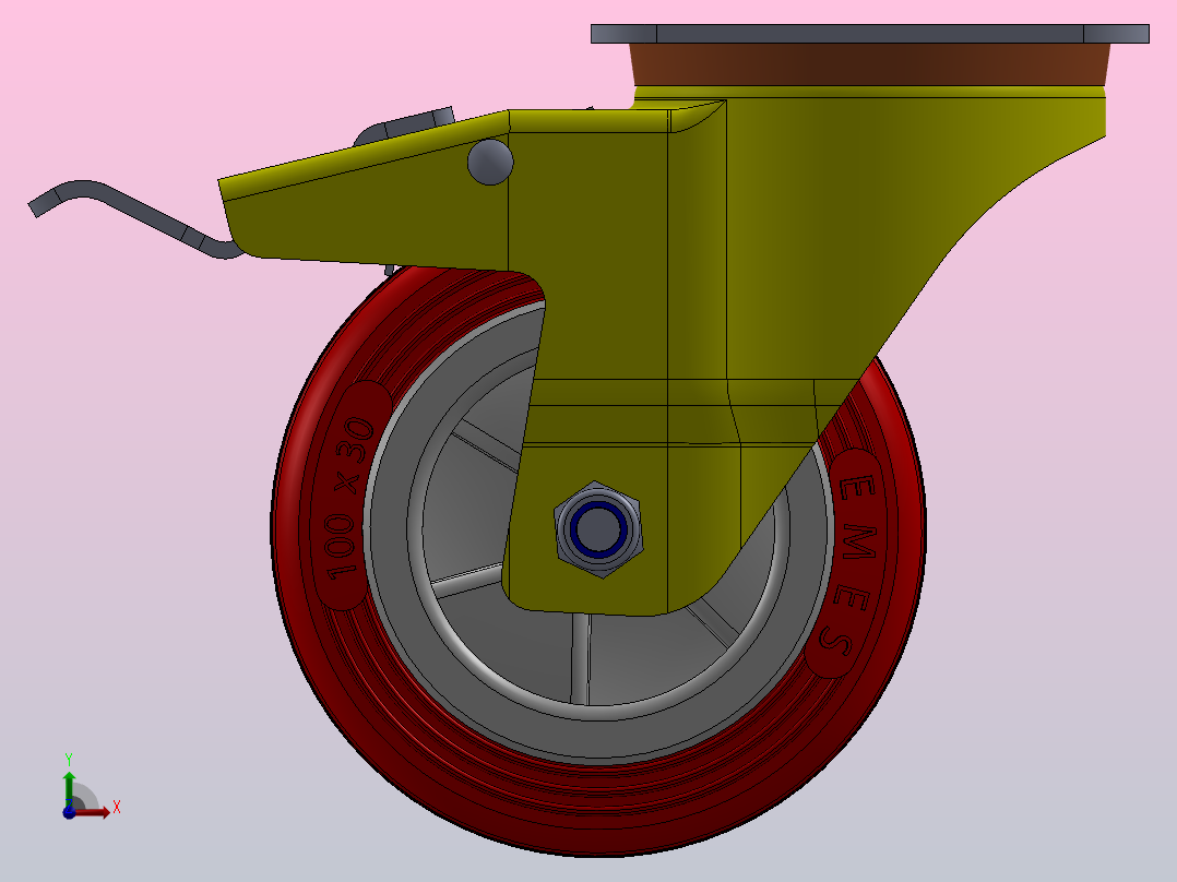 传送带金属探测器前视图