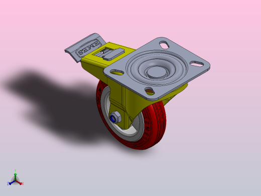 传送带金属探测器正等轴测缩略图