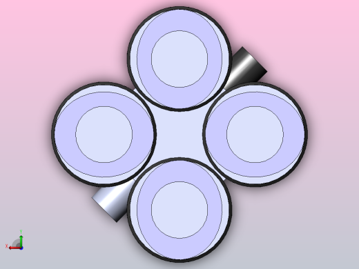 PXT-G Y型螺纹五通-G螺纹_PXT08-G02后视缩略图