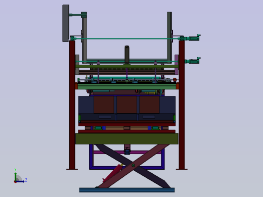 板材堆垛设备 sw24左视缩略图