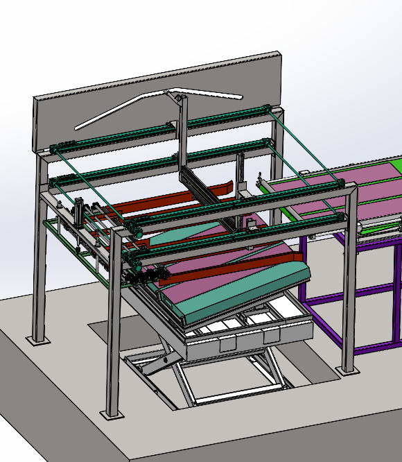 板材堆垛设备 sw24