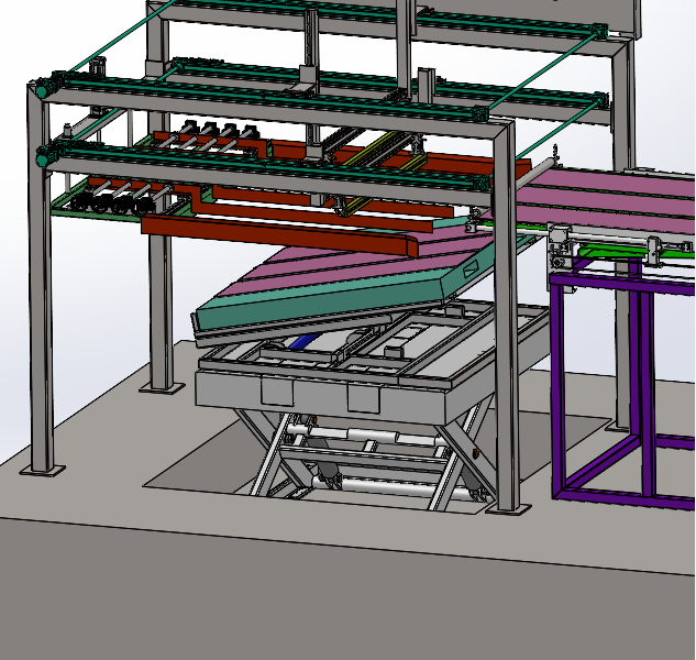 板材堆垛设备 sw24