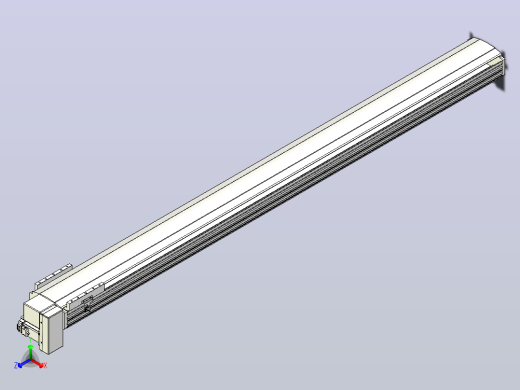 皮带直线轴半封闭可选导轨TPA-HNB-202D-140-L2200-RP-C-P75-N3