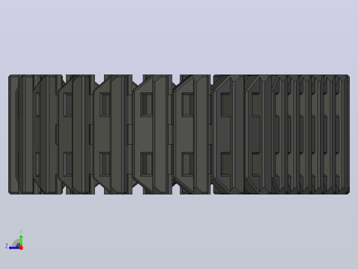 三号坦克坦克 战车 kpfw 3 ausf solidedge stp右视缩略图