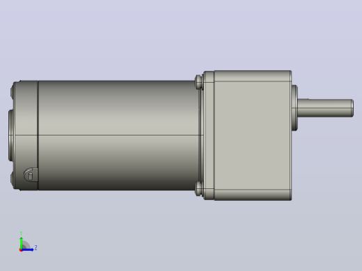 Z3D25W配3GNK型齿轮箱整机-88机壳内置左视缩略图