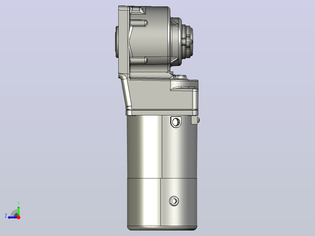 交流减速机4RK25GN-CM(4GN3RC-180RC)新右视图