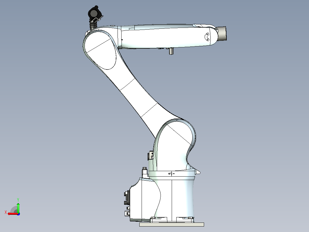 KUKA R1100后视图