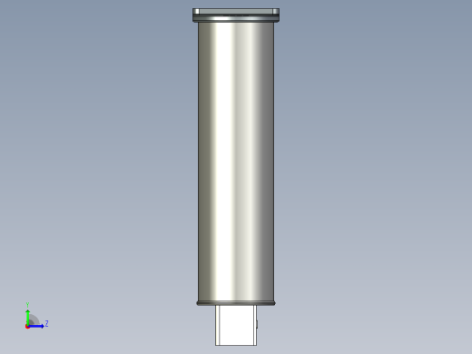 BKMJ(0.4～0.48)-18～20kvar-3自愈式低电压并联电容器三维模型202202左视缩略图