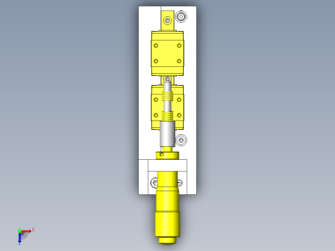 微加压磨损夹具俯视图
