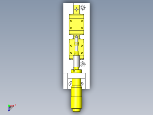 微加压磨损夹具俯视缩略图