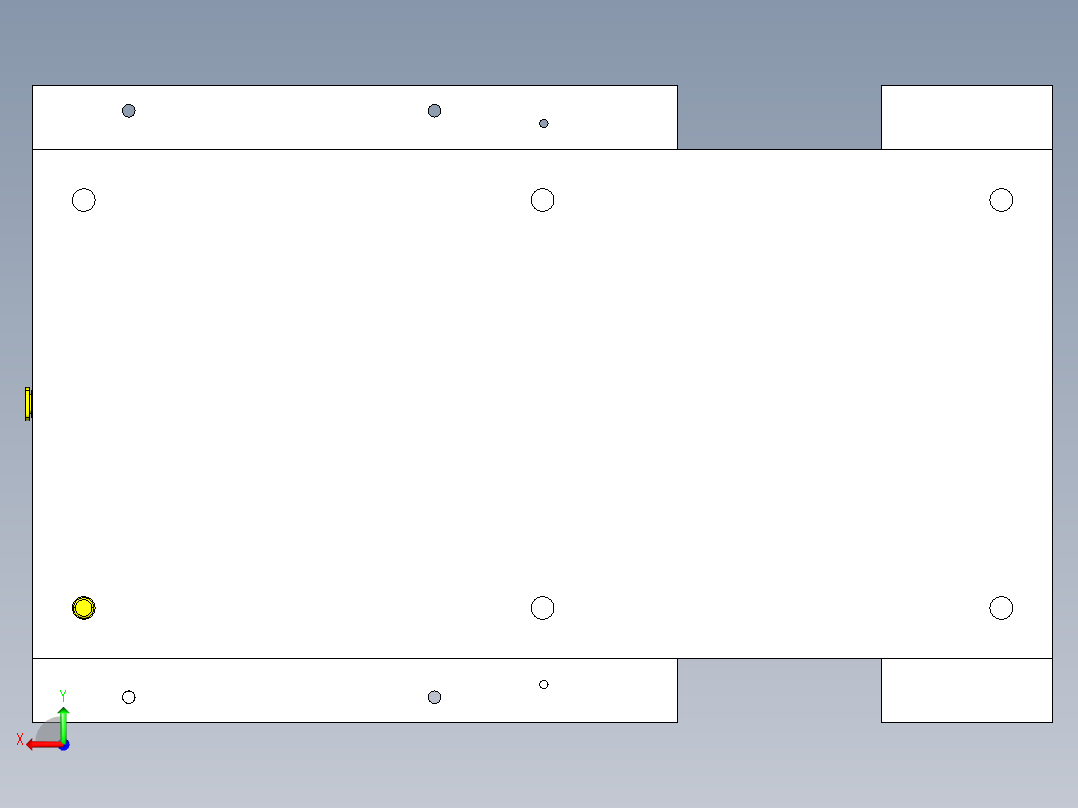 均等荷重贴片粘合机构后视图