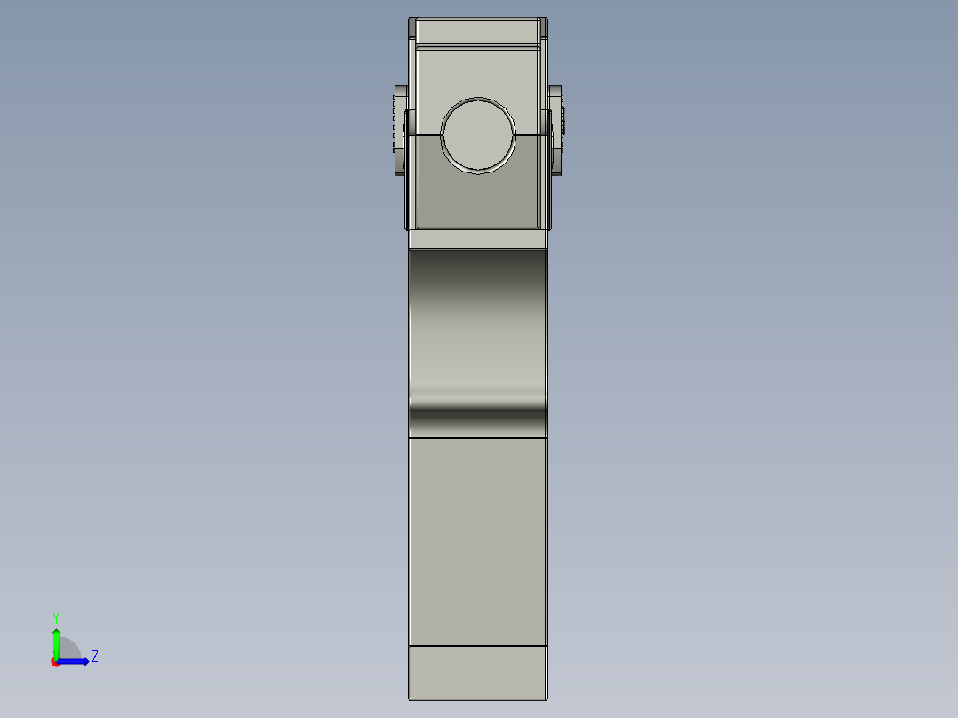 solidworks 活塞枪左视图