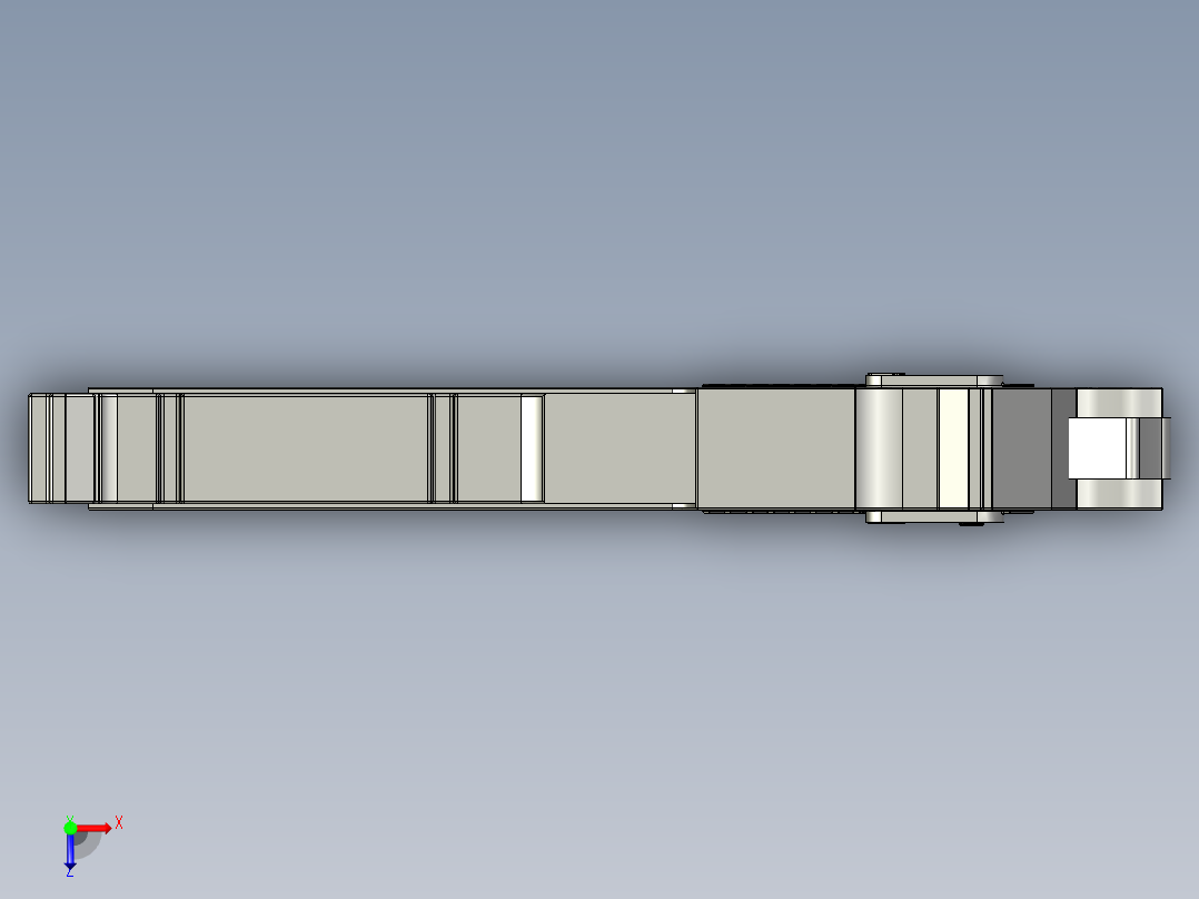 solidworks 活塞枪俯视图