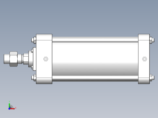 SW库（液压缸和气动缸）前视缩略图