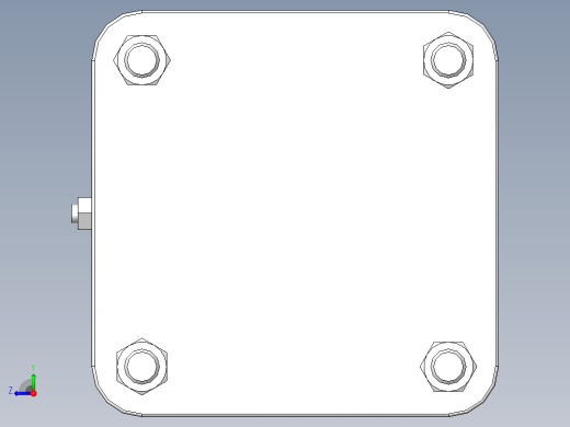 SW库（液压缸和气动缸）右视缩略图