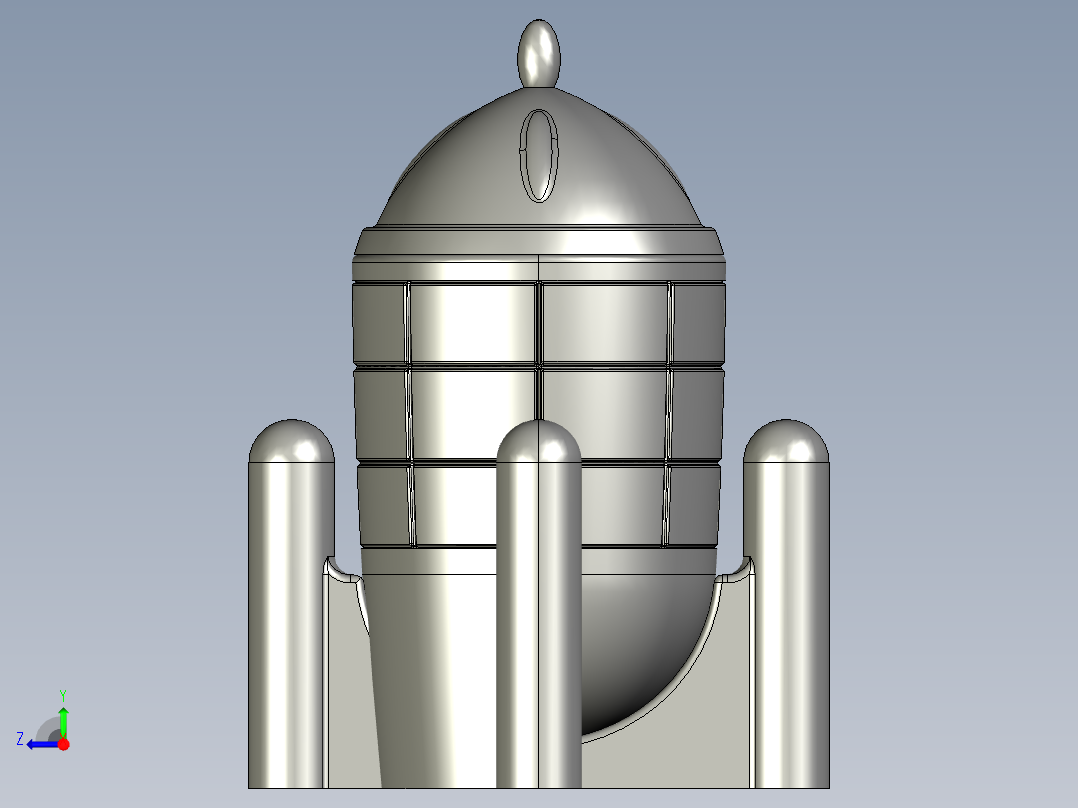 魔方心情杯右视图