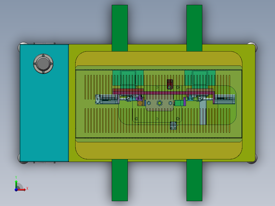 MOC泵性能测试前视图