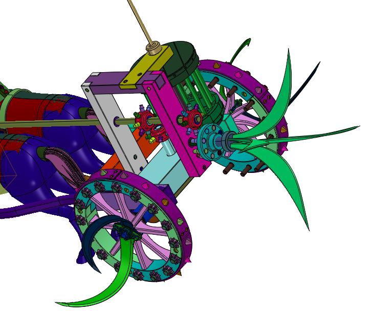 达芬奇经典木艺机械镰刀战车